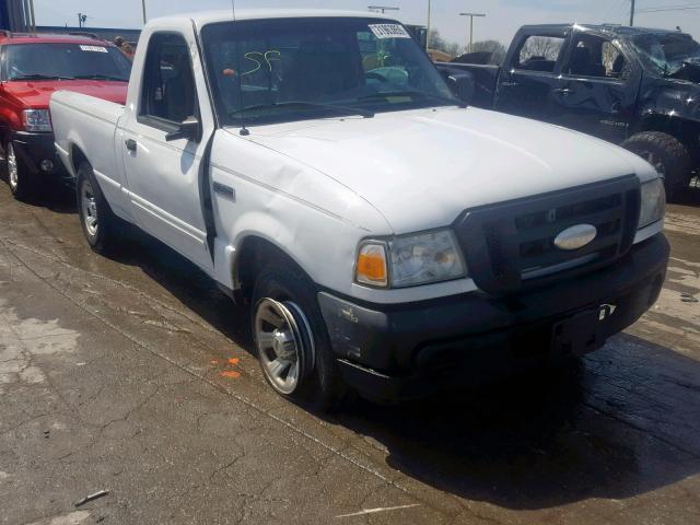 1FTYR10D78PA79025 - 2008 FORD RANGER WHITE photo 1