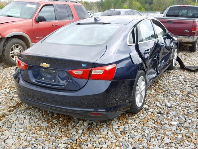 1G1ZJ5SU6GF346040 - 2016 CHEVROLET MALIBU HYB BLUE photo 4