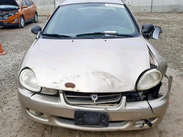 1B3ES56C32D621826 - 2002 DODGE NEON ES GOLD photo 9