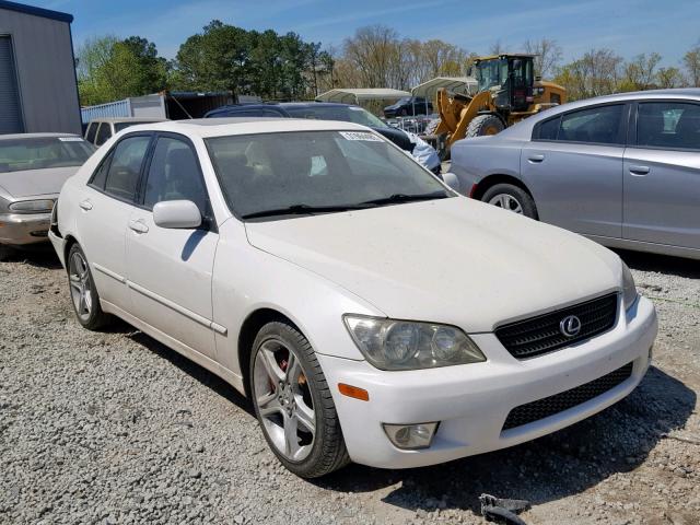 JTHBD192020055024 - 2002 LEXUS IS 300 WHITE photo 1