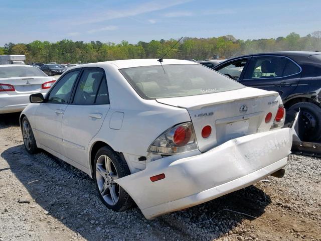 JTHBD192020055024 - 2002 LEXUS IS 300 WHITE photo 3