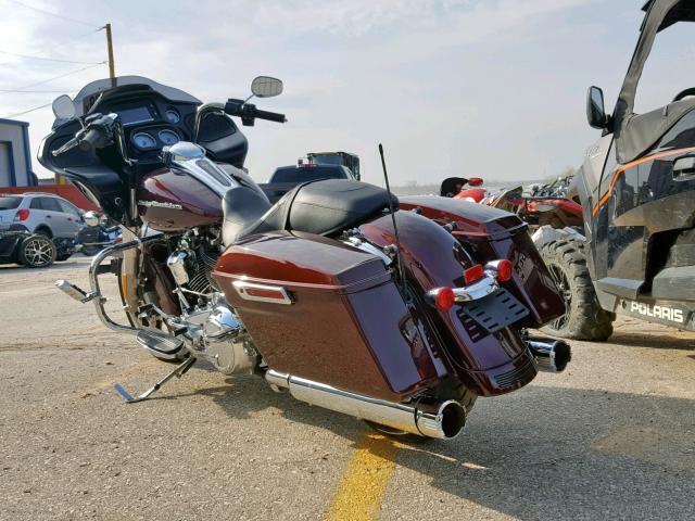 1HD1KHC17JB685684 - 2018 HARLEY-DAVIDSON FLTRX ROAD BURGUNDY photo 3