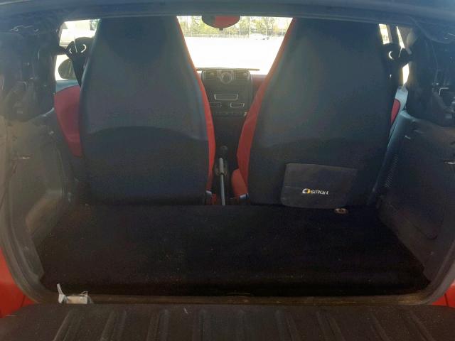 WMEEK31X59K237910 - 2009 SMART FORTWO PAS 红色 照片 6