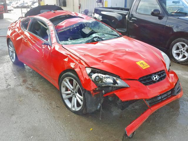 KMHHU6KH1BU062401 - 2011 HYUNDAI GENESIS CO RED photo 1