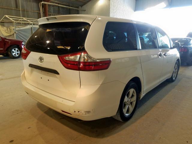 5TDZK3DC9FS573606 - 2015 TOYOTA SIENNA  photo 4