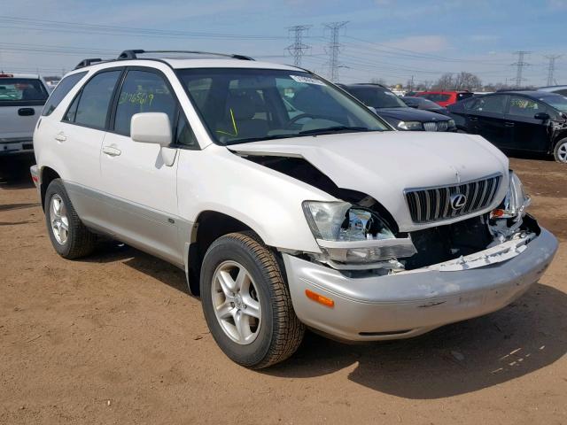 JTJHF10U410223909 - 2001 LEXUS RX 300 WHITE photo 1