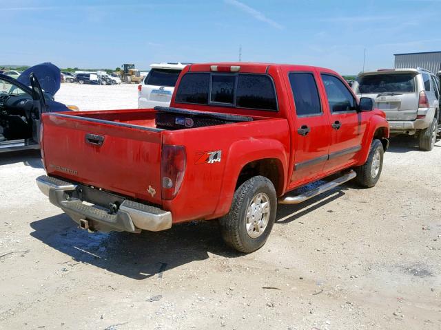 1GCDT43E288211866 - 2008 CHEVROLET COLORADO L RED photo 4