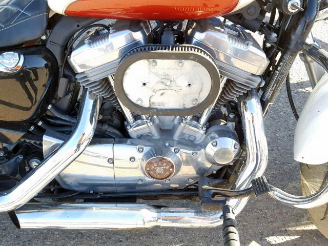 1HD4CR216CC425601 - 2012 HARLEY-DAVIDSON XL883 SUPE WHITE photo 7