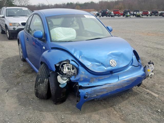 3VWBC21C5XM453894 - 1999 VOLKSWAGEN NEW BEETLE ლურჯი ფოტო 1