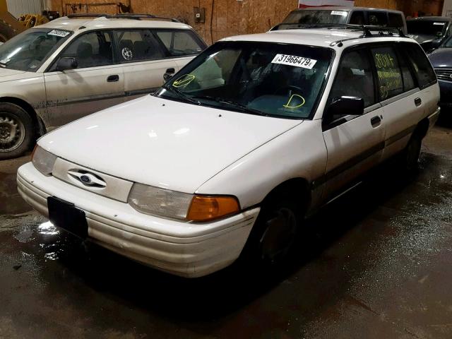 3FAPP15J8PR148804 - 1993 FORD ESCORT LX WHITE photo 2