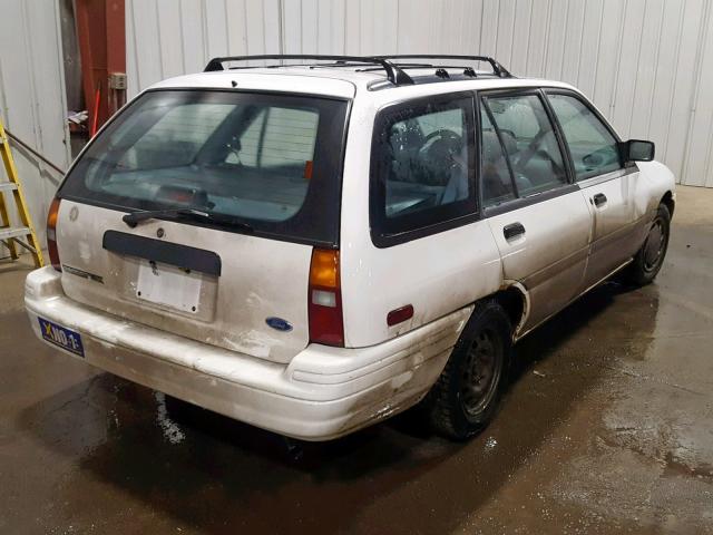 3FAPP15J8PR148804 - 1993 FORD ESCORT LX WHITE photo 4