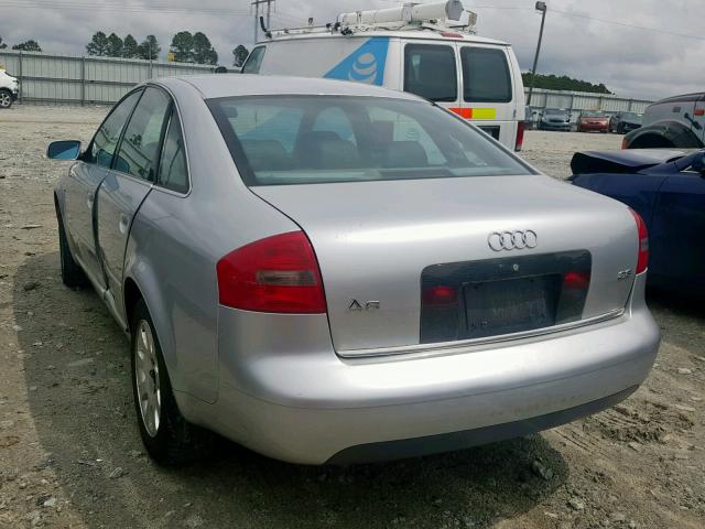 WAUBH64B31N094585 - 2001 AUDI A6 2.8 SILVER photo 3