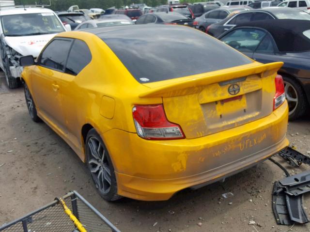 JTKJF5C70C3023590 - 2012 TOYOTA SCION TC BLACK photo 3