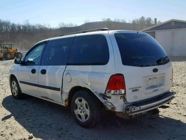 2FMZA51624BA95701 - 2004 FORD FREESTAR S WHITE photo 3