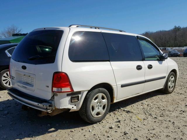 2FMZA51624BA95701 - 2004 FORD FREESTAR S WHITE photo 4