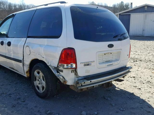 2FMZA51624BA95701 - 2004 FORD FREESTAR S WHITE photo 9