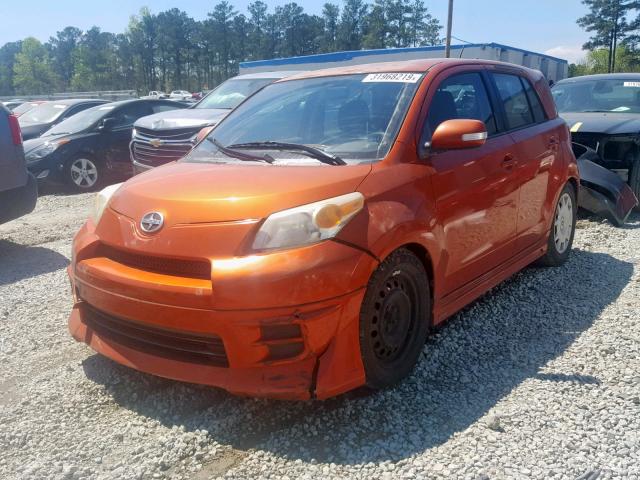 JTKKU10458J030485 - 2008 TOYOTA SCION ORANGE photo 2