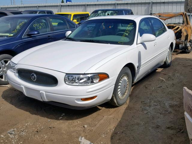 1G4HR54K7YU282686 - 2000 BUICK LESABRE LI WHITE photo 2