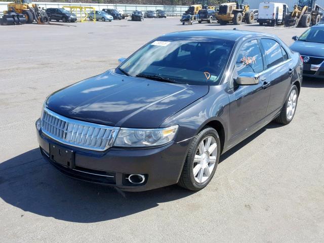 3LNHM28TX7R630440 - 2007 LINCOLN MKZ CHARCOAL photo 2