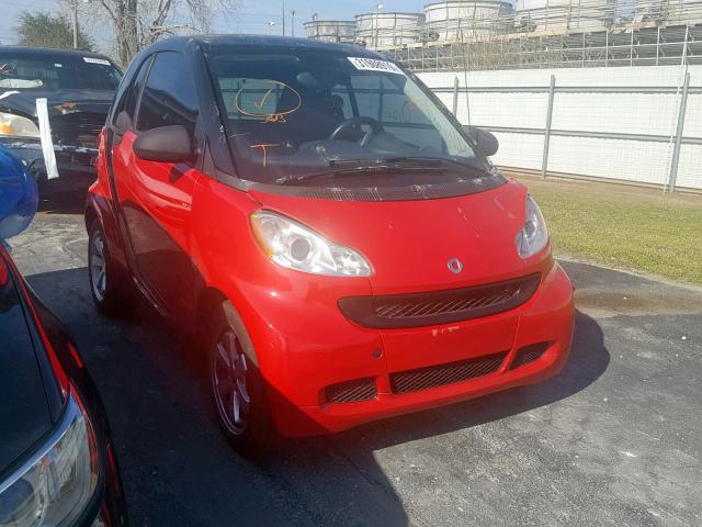 WMEEJ3BA8CK526591 - 2012 SMART FORTWO PUR RED photo 1