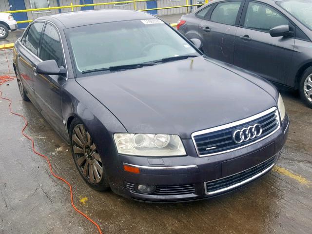 WAUML44E14N013559 - 2004 AUDI A8 L QUATT GRAY photo 1