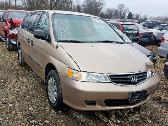 2HKRL18561H611594 - 2001 HONDA ODYSSEY LX TAN photo 1