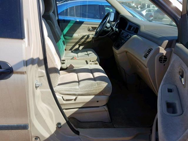 2HKRL18561H611594 - 2001 HONDA ODYSSEY LX TAN photo 5