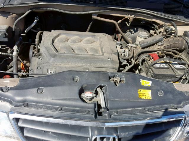 2HKRL18561H611594 - 2001 HONDA ODYSSEY LX TAN photo 7