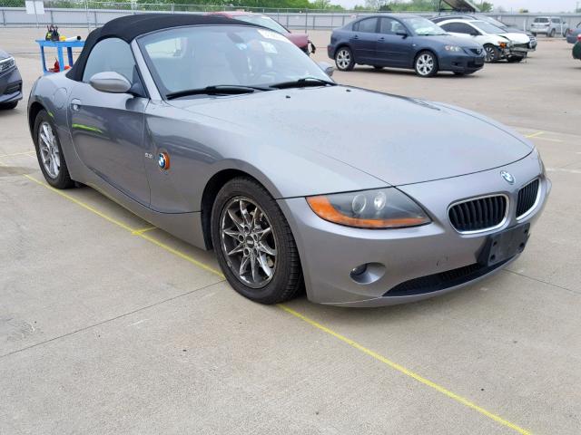 4USBT33423LS47985 - 2003 BMW Z4 2.5 SILVER photo 1