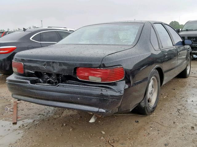 1G1BL52P5SR164245 - 1995 CHEVROLET CAPRICE / BLACK photo 4