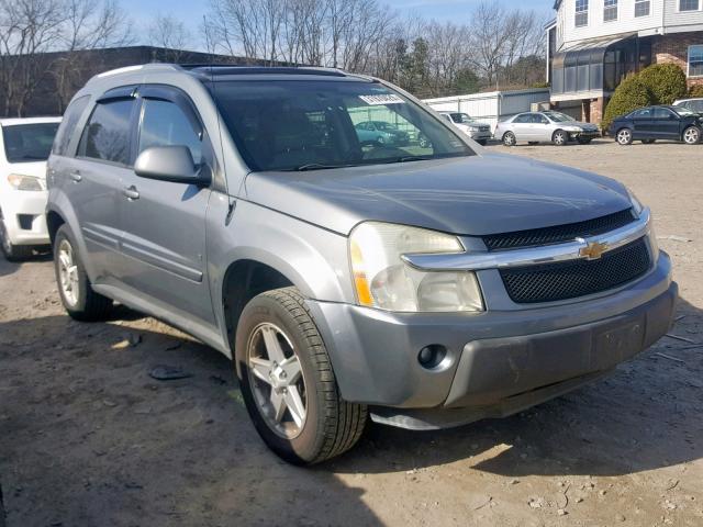 2CNDL73F066036574 - 2006 CHEVROLET EQUINOX LT GRAY photo 1