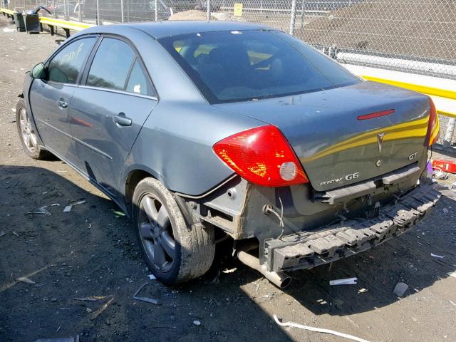 1G2ZH558X64234521 - 2006 PONTIAC G6 GT TEAL photo 3