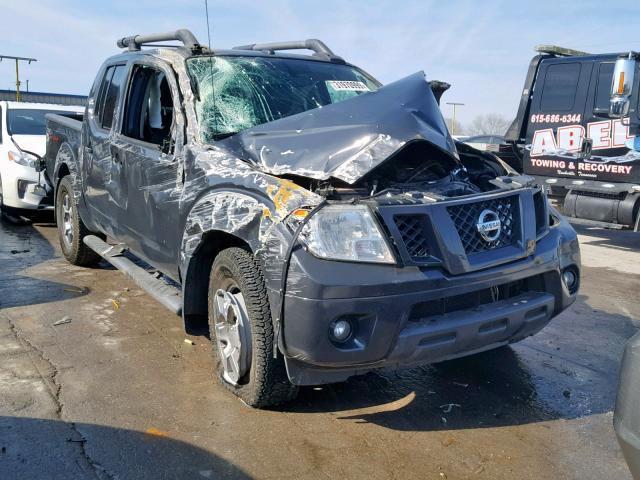 1N6AD0EV1BC428705 - 2011 NISSAN FRONTIER S GRAY photo 1