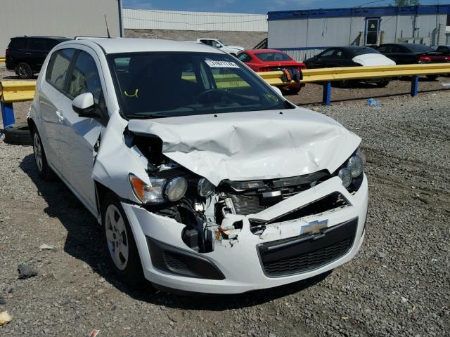 1G1JA6SH3D4190407 - 2013 CHEVROLET SONIC LS 白色 照片 1