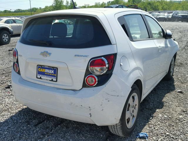 1G1JA6SH3D4190407 - 2013 CHEVROLET SONIC LS 白色 照片 4
