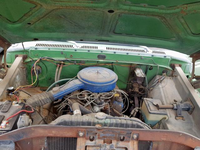 F10GKR82476 - 1973 FORD F-150 GREEN photo 7