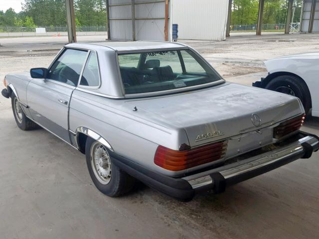 10704412060361 - 1980 MERCEDES-BENZ 400 SEL SILVER photo 3