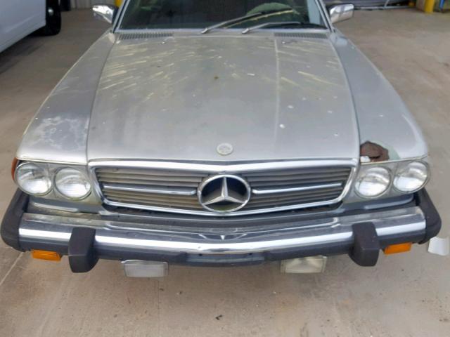 10704412060361 - 1980 MERCEDES-BENZ 400 SEL SILVER photo 7