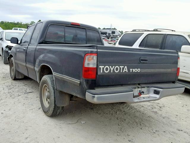 JT4TN14D5T0023554 - 1996 TOYOTA T100 XTRAC BLACK photo 3