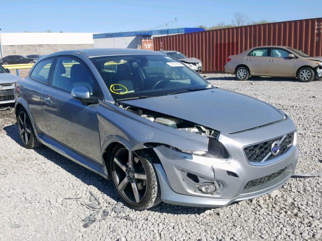 YV1672MK3C2280691 - 2012 VOLVO C30 T5 SILVER photo 1