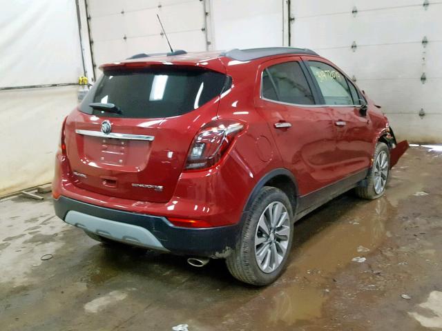 KL4CJESBXHB045219 - 2017 BUICK ENCORE PRE BURGUNDY photo 4