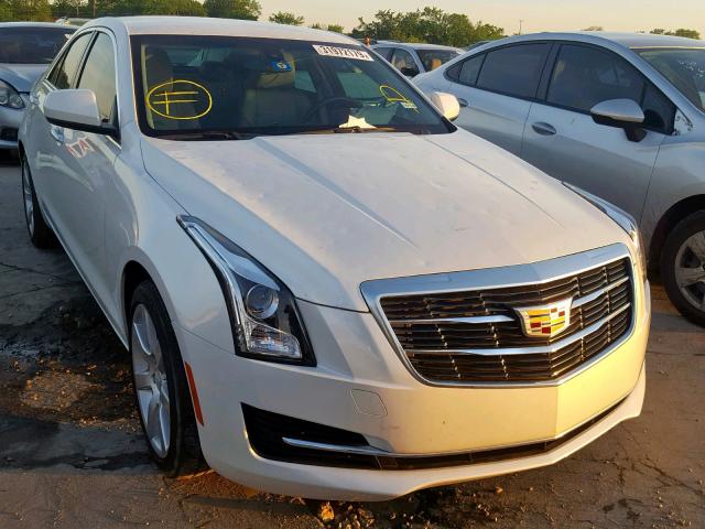 1G6AA5RA0G0179406 - 2016 CADILLAC ATS WHITE photo 2