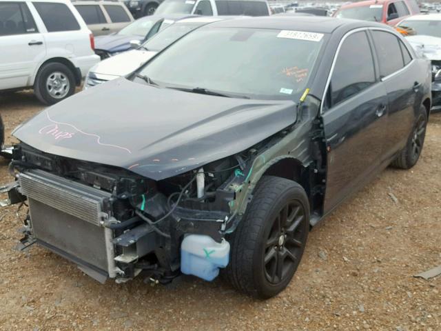 1G11D5RR5DF100114 - 2013 CHEVROLET MALIBU 1LT BLACK photo 2