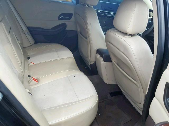 1G11D5RR5DF100114 - 2013 CHEVROLET MALIBU 1LT BLACK photo 6