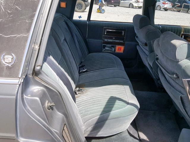 1G6DW51Y8KR702716 - 1989 CADILLAC BROUGHAM GRAY photo 6