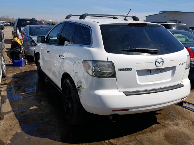 JM3ER293770130346 - 2007 MAZDA CX-7 WHITE photo 3