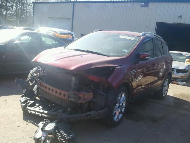 1FMCU0JX8GUC42109 - 2016 FORD ESCAPE TIT RED photo 2