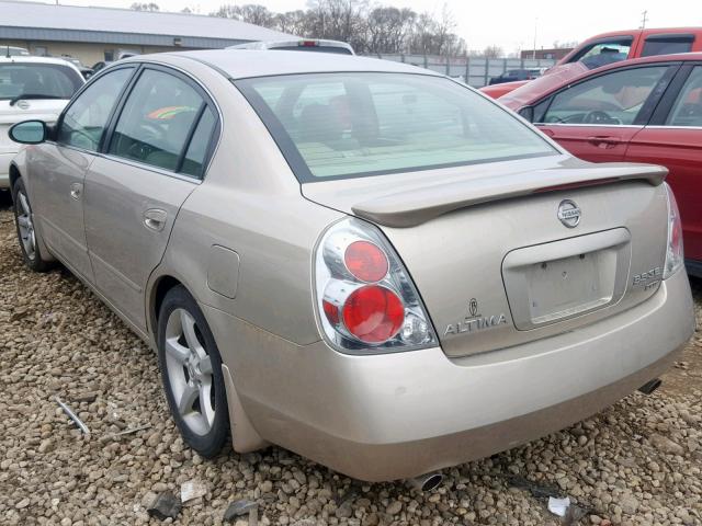 1N4BL11D45C139051 - 2005 NISSAN ALTIMA SE BEIGE photo 3