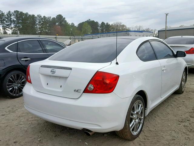 JTKDE177260110206 - 2006 TOYOTA SCION TC WHITE photo 4