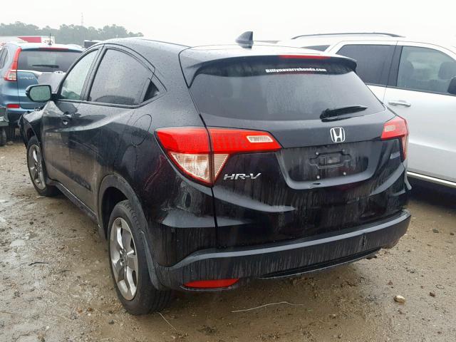 3CZRU5H59HG701985 - 2017 HONDA HR-V EX BLACK photo 3